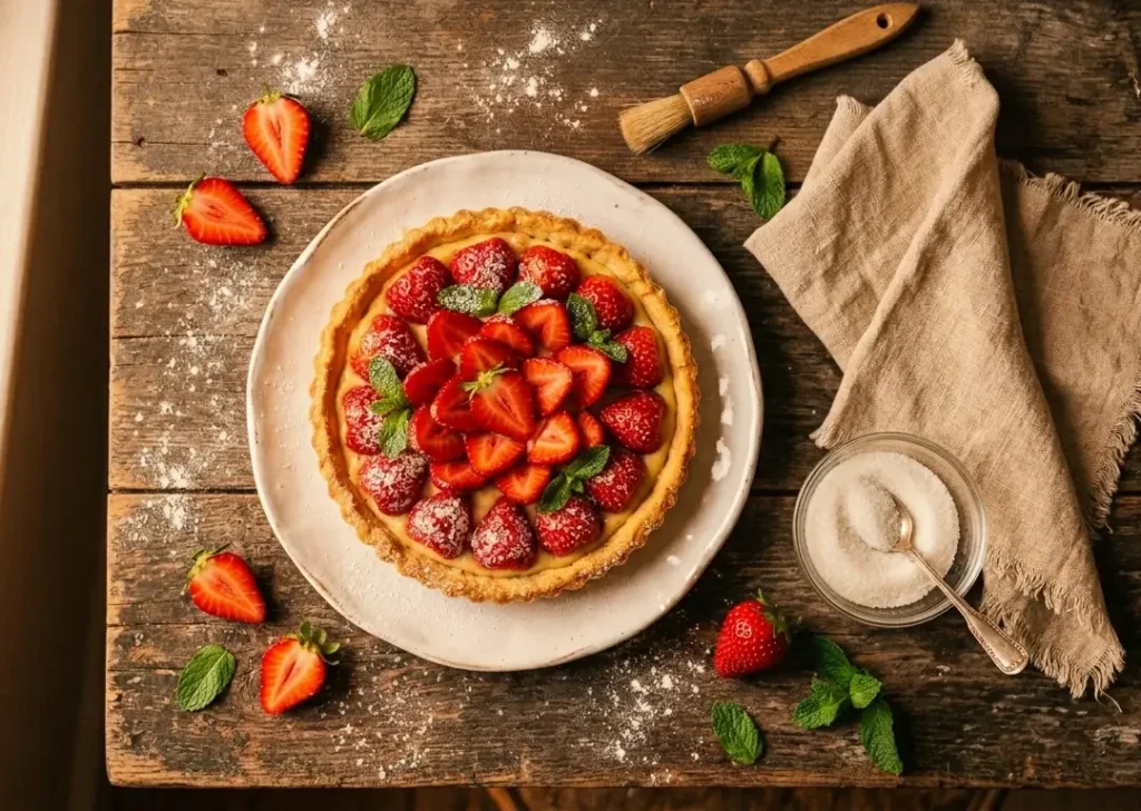 tarte-fraise