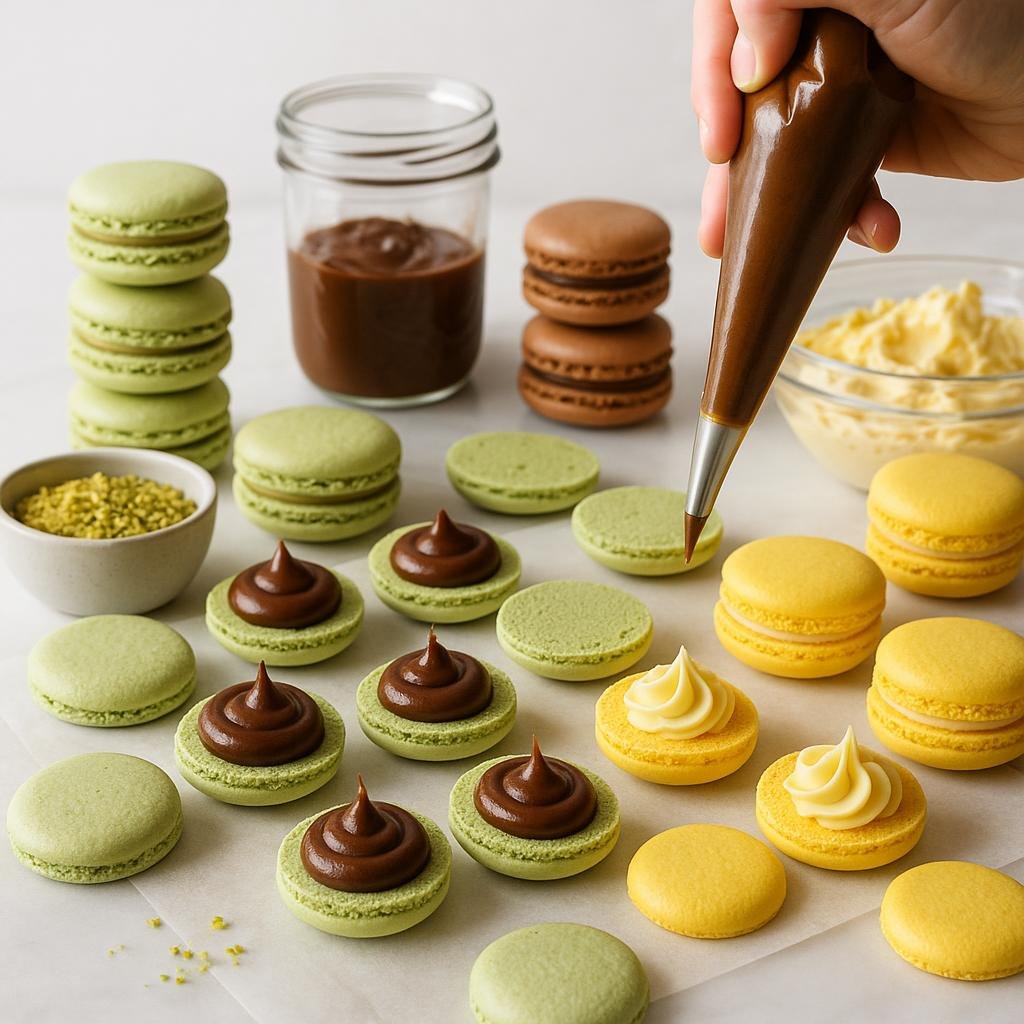 Garniture des macarons : Recettes et astuces pro