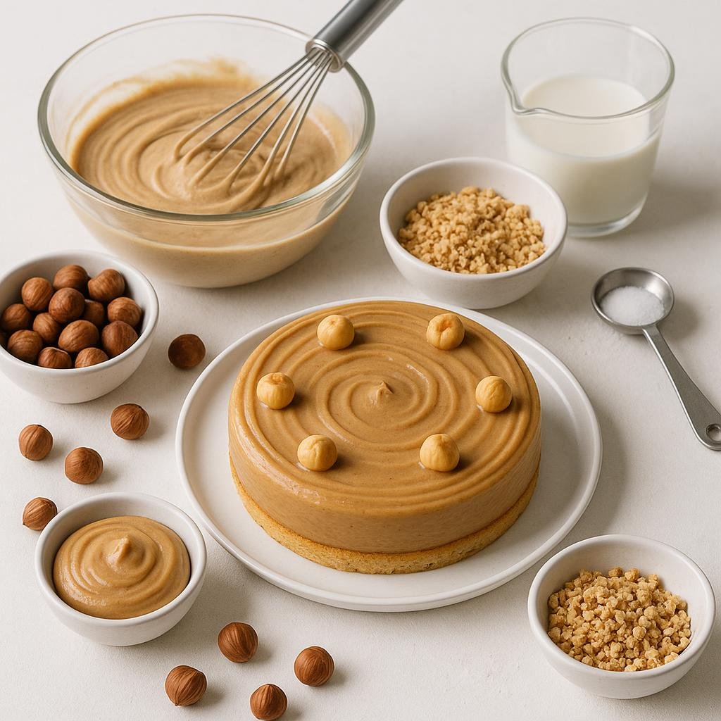Recette de Crémeux Noisette pour Entremet Gourmand