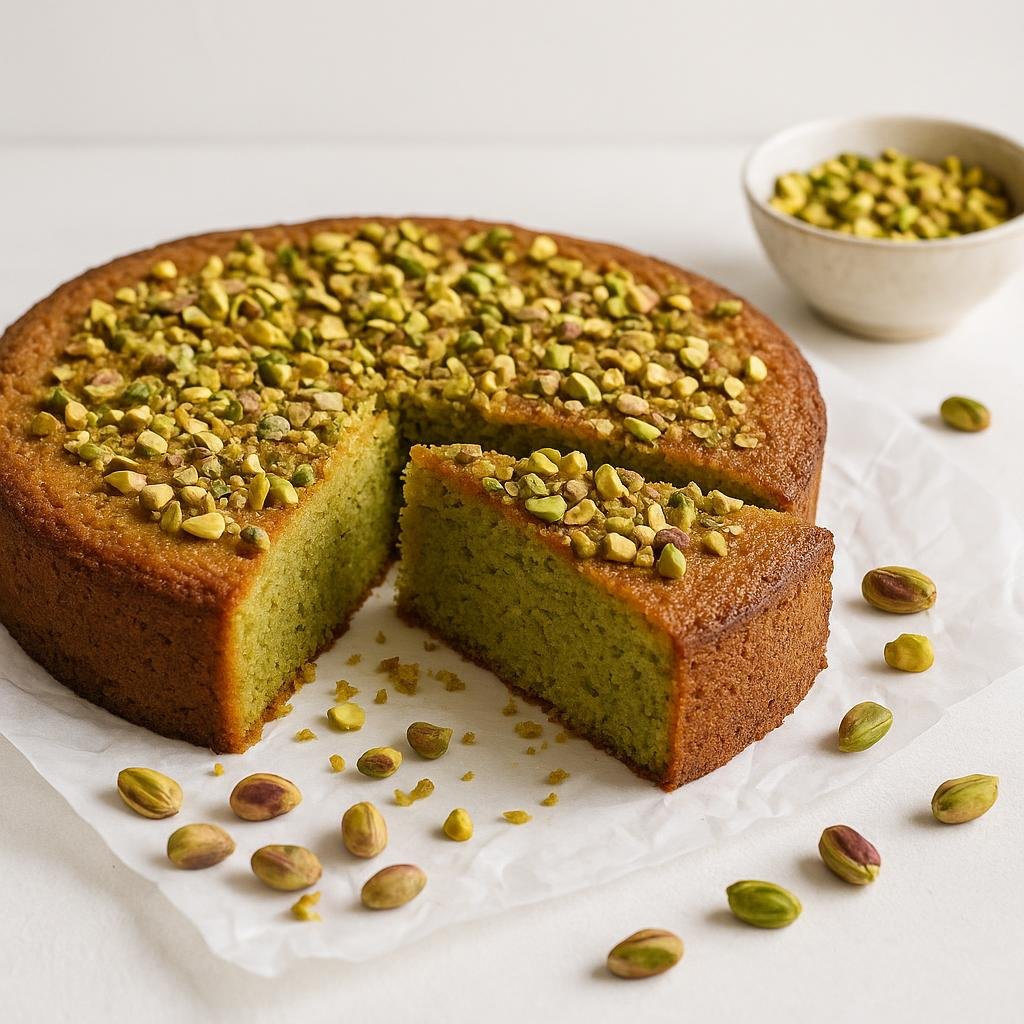 Gâteau au pistache : recette facile et gourmande