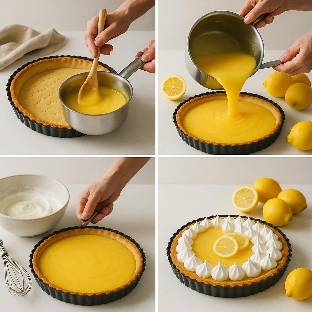 Recette tarte au citron : la méthode pas à pas de pâtissière