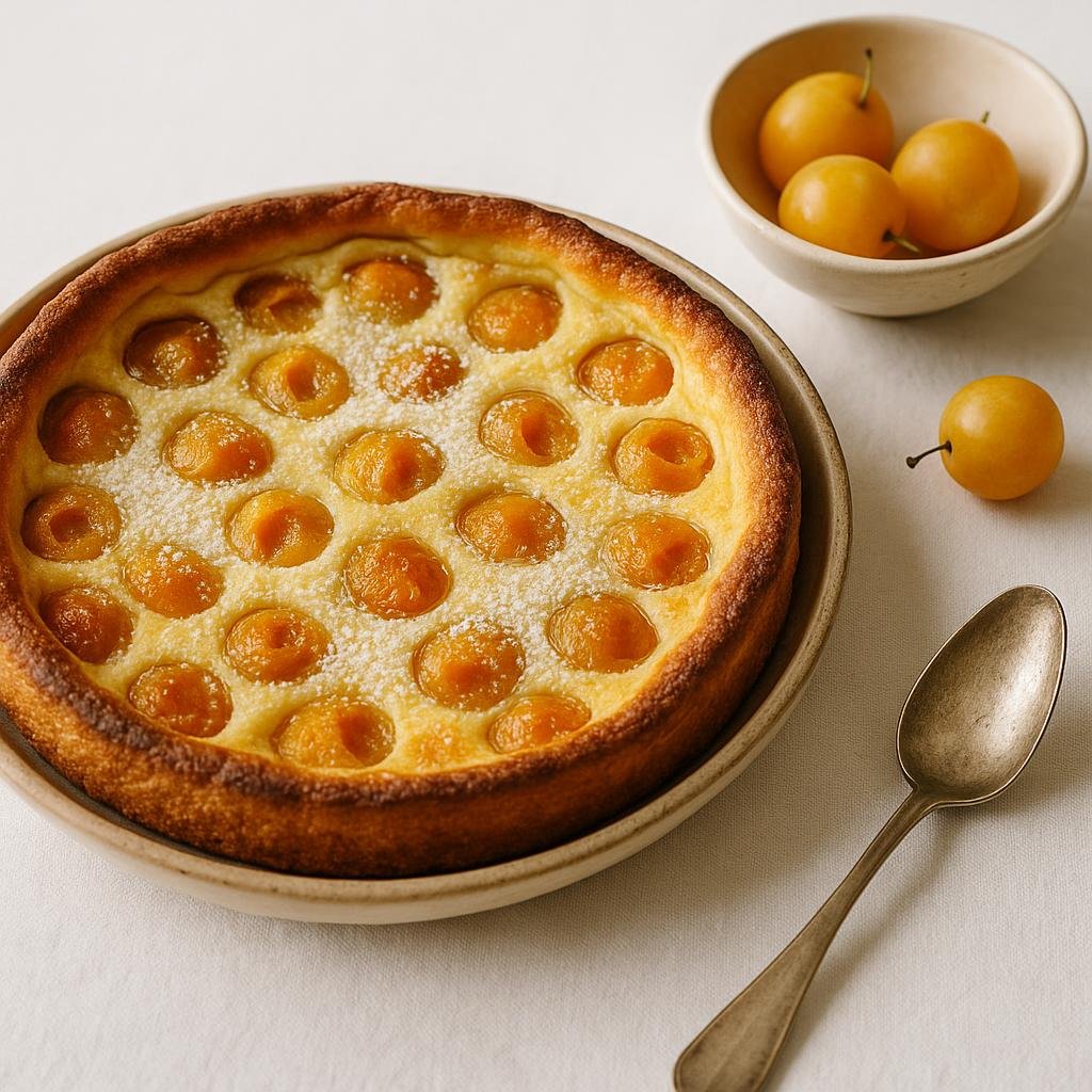 Clafoutis aux mirabelles : la recette facile de Sophie
