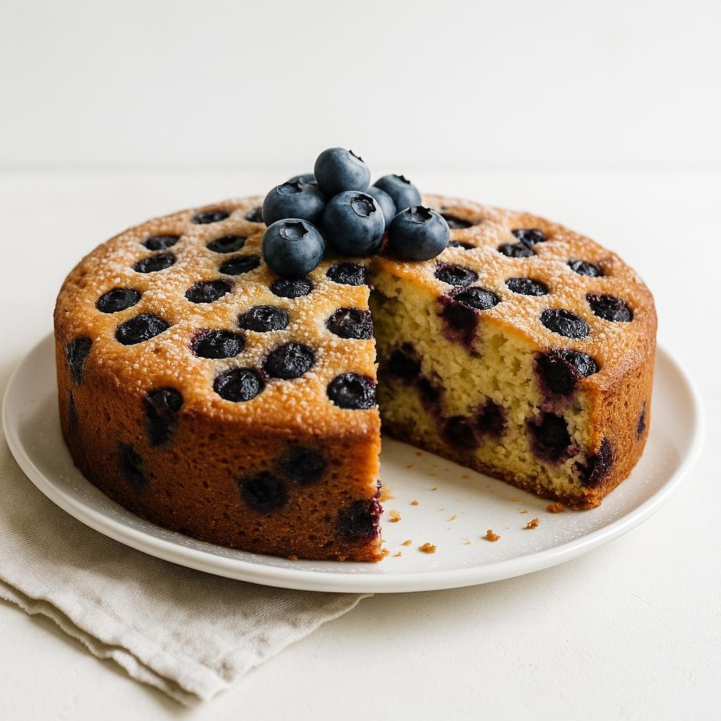 Gâteau aux myrtilles : ma recette moelleuse et gourmande