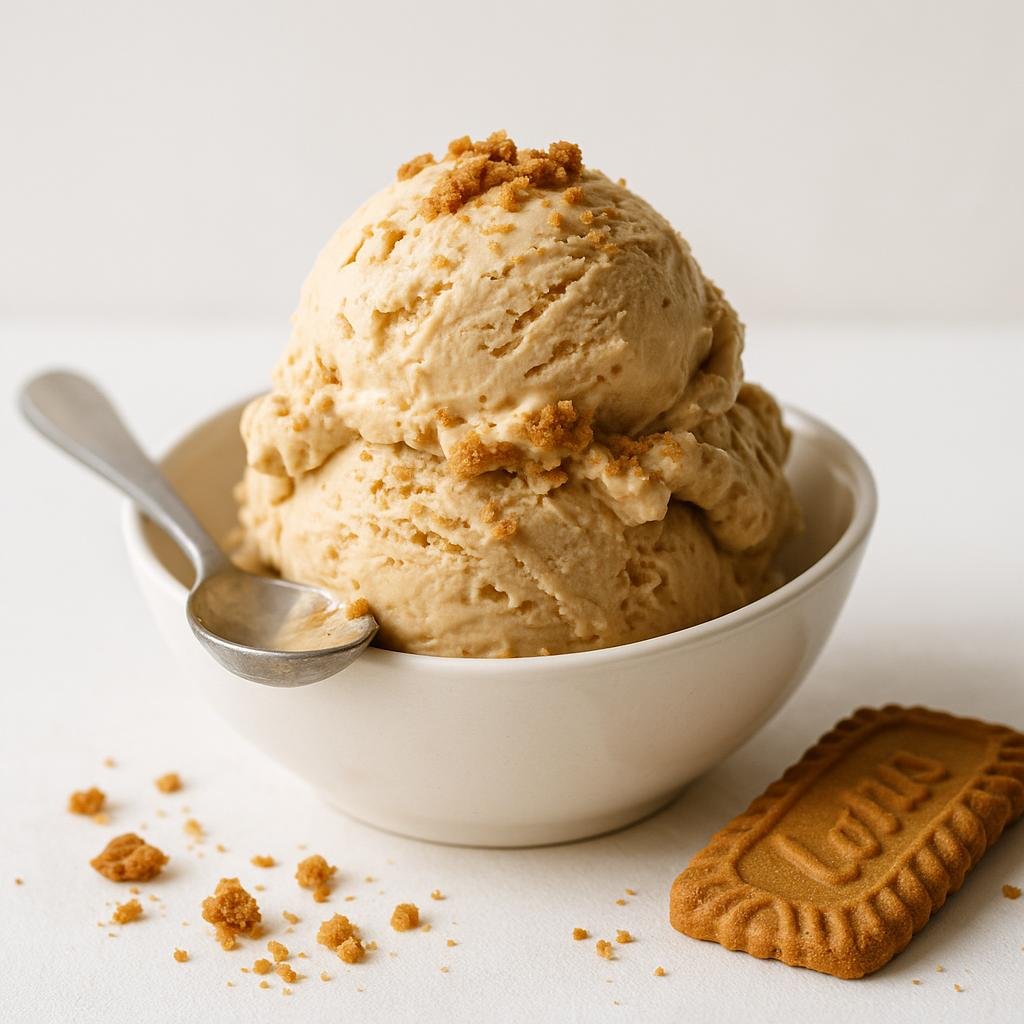 Glace au speculoos maison : ma recette ultra crémeuse