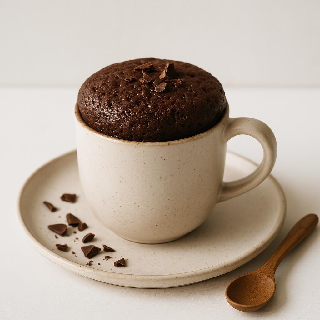 Mug cake chocolat healthy : recette sans sucre ajouté