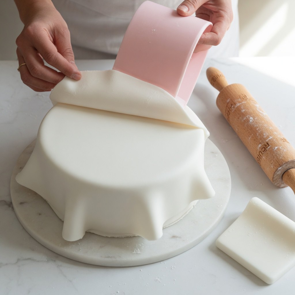 Travailler la pâte à sucre 