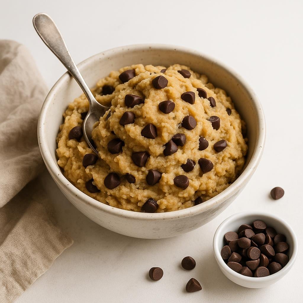Recette cookie dough sans œuf à déguster crue