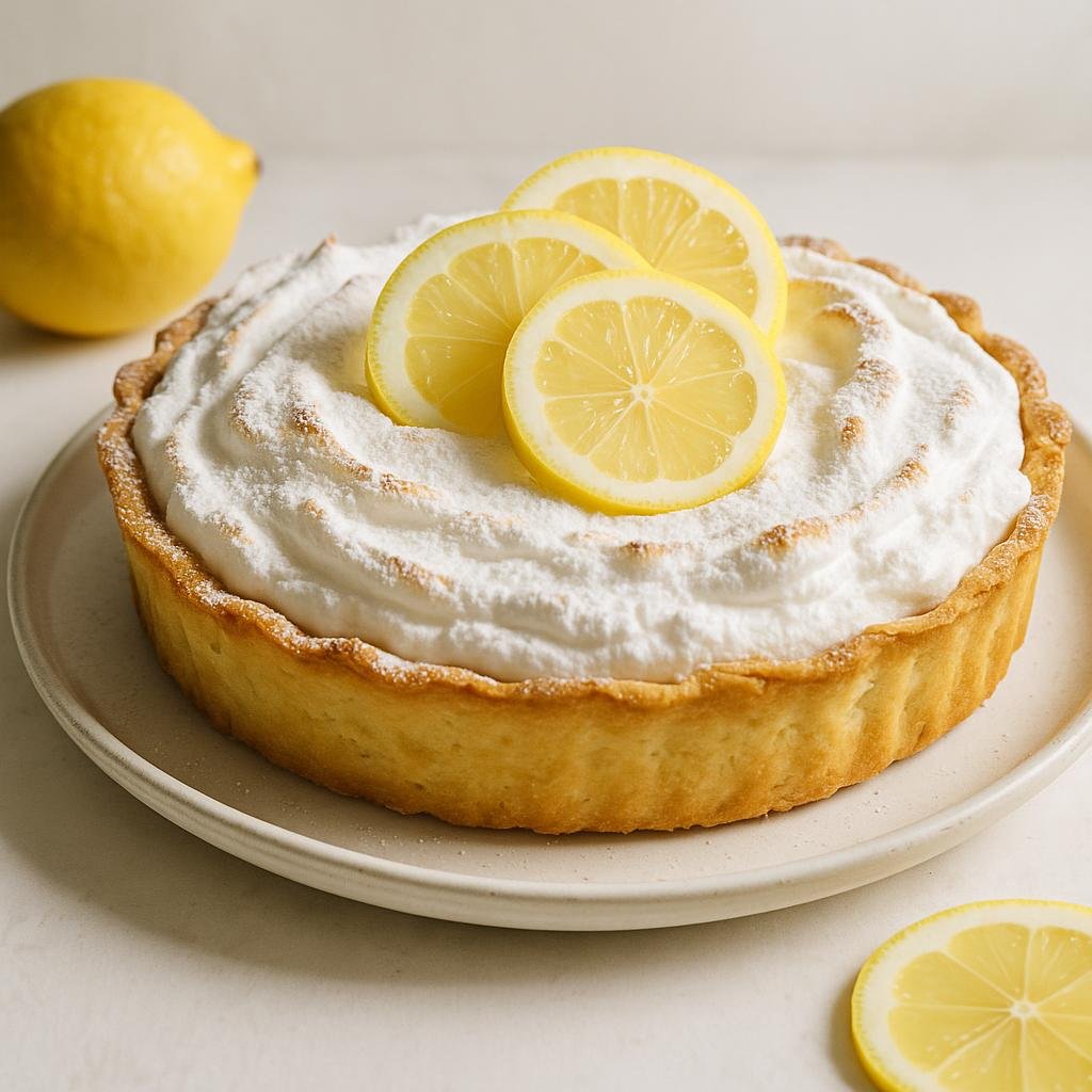 Tarte au citron de grand-mère : la recette gourmande